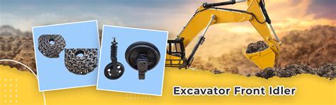 Quality Excavator Track Idler & Excavator Front Idler factory from 